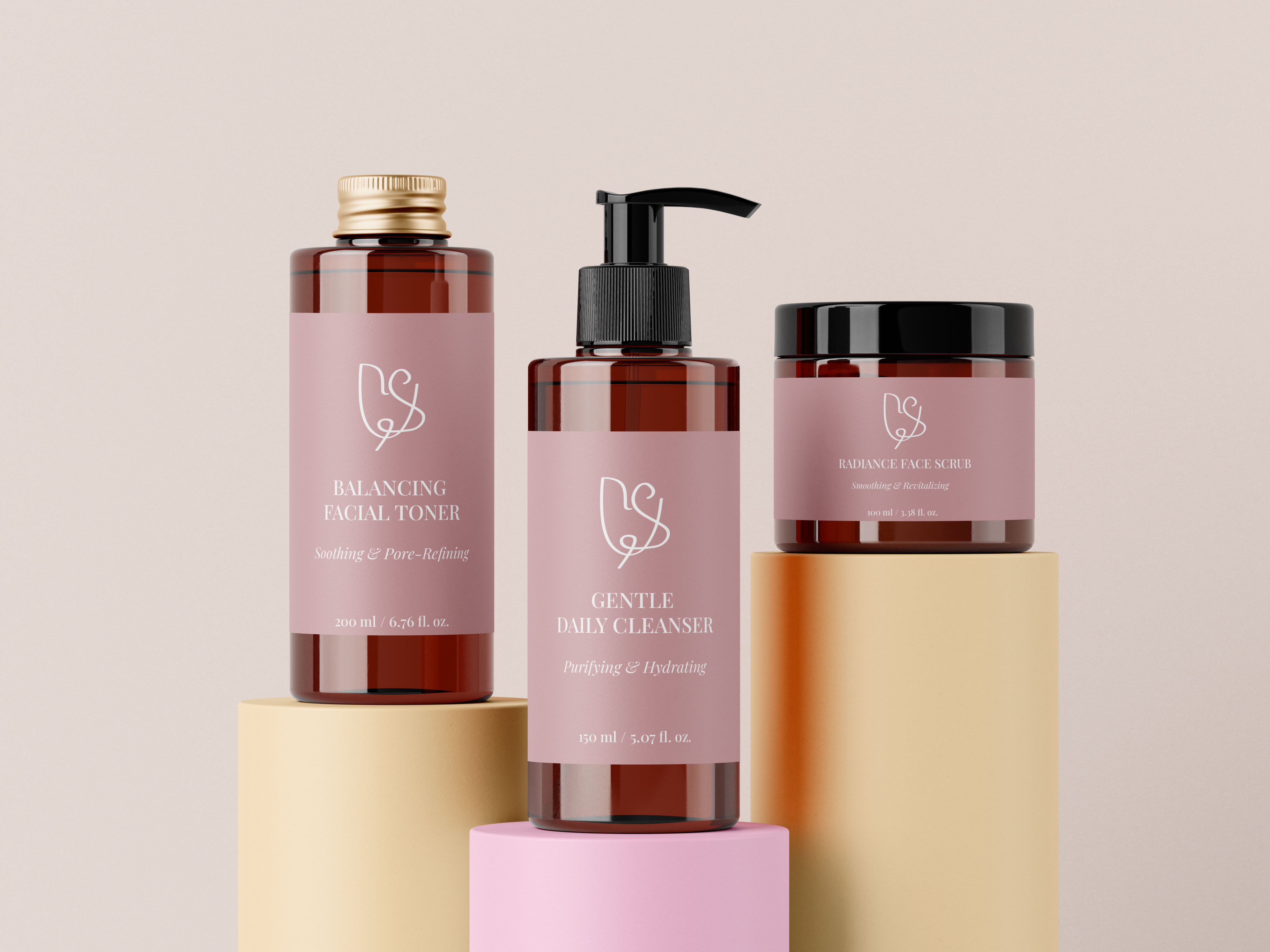 Mockup prodotti beauty Valentina